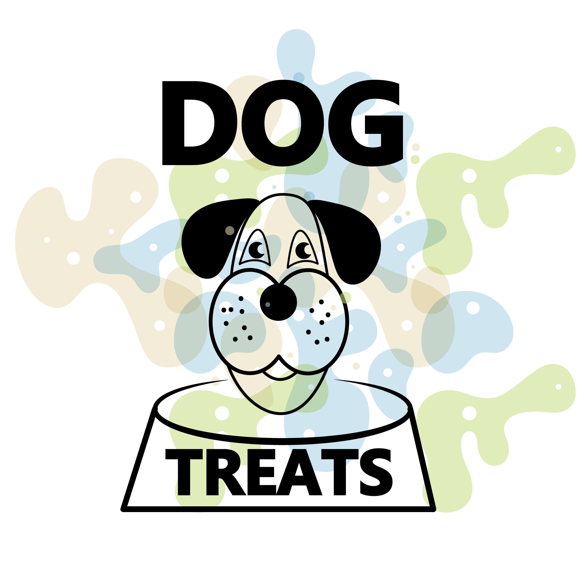 Dog Treats Svg Dog Treat Svg Dog Treats Silhouette Dog Treats Etsy