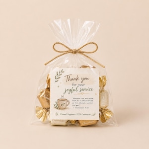 JW Attendants Thank You Convention Tag Set Eternal Happiness 2026 Gift For Jehovah's Witnesses (digital download)