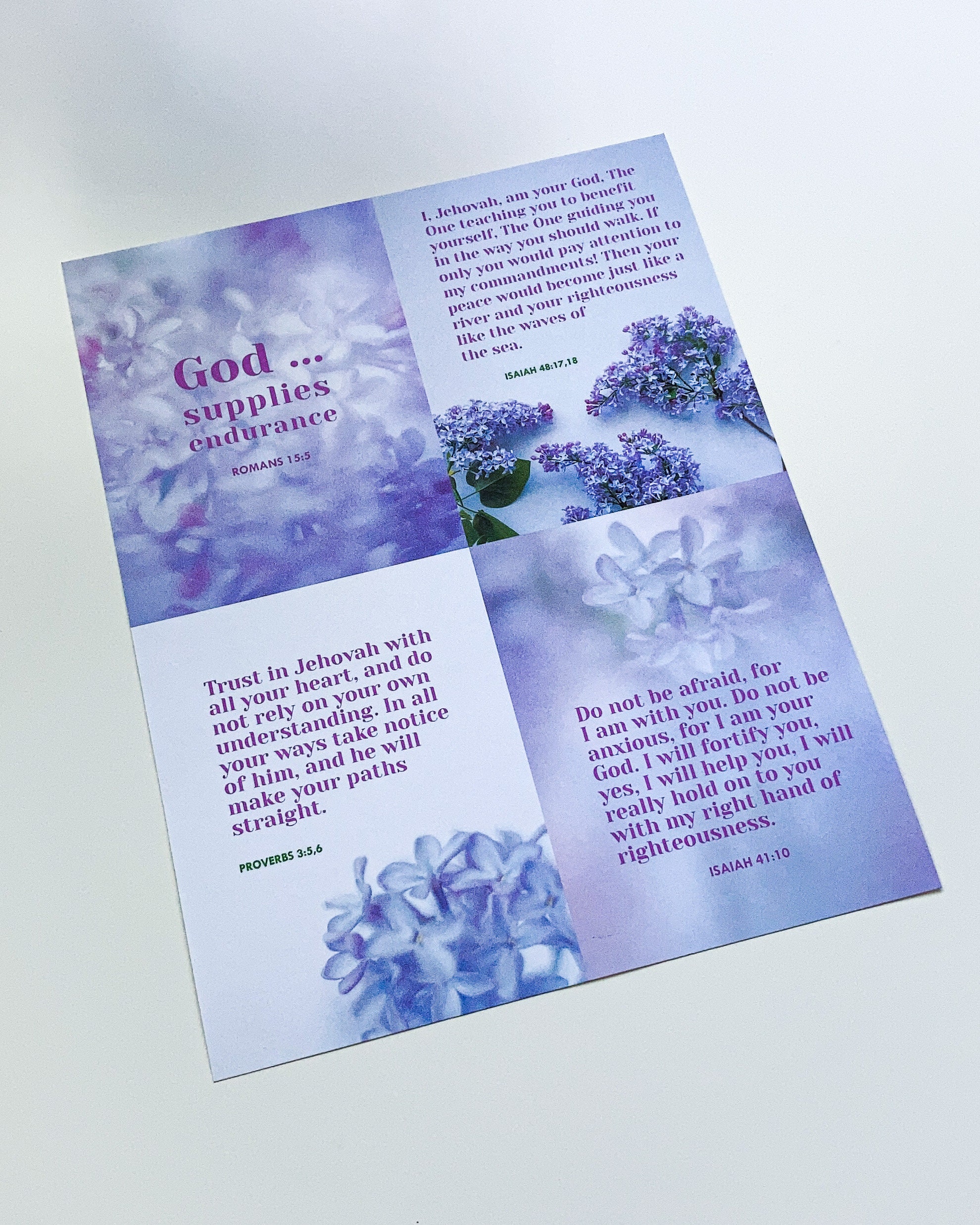 JW Printable Postcards Set of 4 Printable Cards With - Etsy Ireland