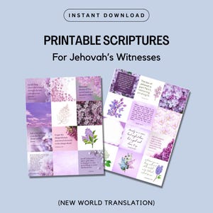 JW Scriptures For Journaling New World Translation Bible Verses Personal Study Project