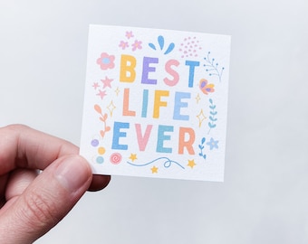 JW Pioneer Gift Tags Printable Best Life Ever Gift Labels for Jehovah&#39;s Witnesses