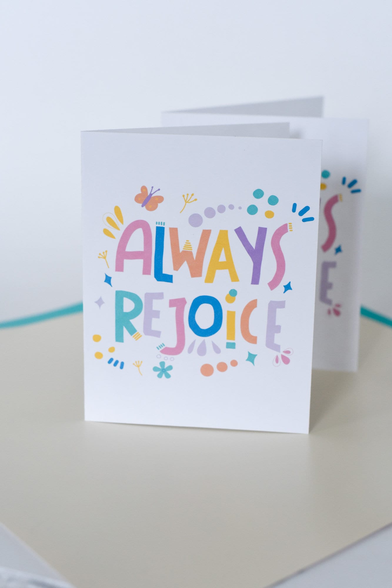 Printable Always Rejoice Greeting Card 5x7 Digital - Etsy