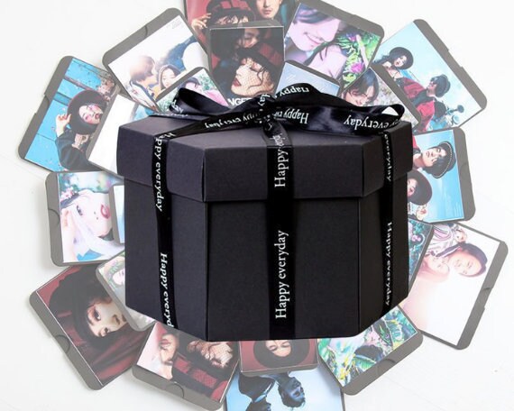 Explosion Box, Surprise Box DIY Photo Album,Love Memory Gift Box for …