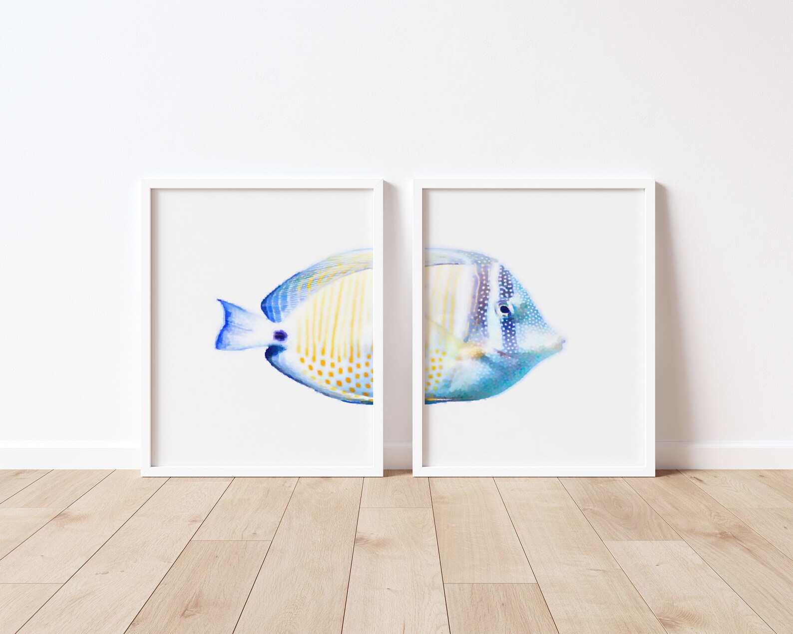 Nautical Decor / Fish Wall Art / Coastal Wall Art / Modern Art Etsy