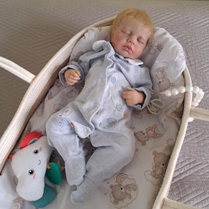 Reborn Doll 19&quot; Reborn Doll Soft Body Toddler Full Body Silicone Newborn Doll