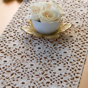 Crochet Pattern Table Runner Table Decor.