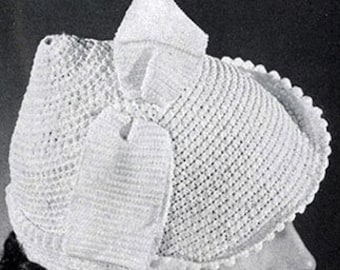Vintage Crochet Women's Tuckaway Hat Pattern.