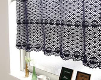 Crochet Cafe Curtain Pattern