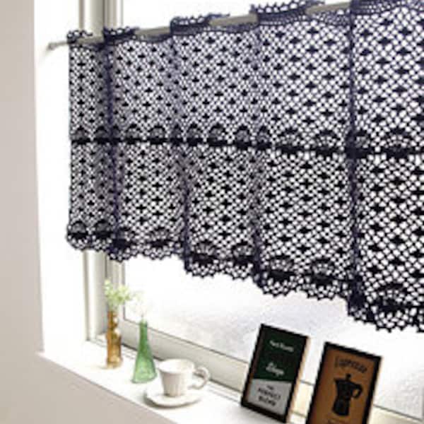Crochet Cafe Curtain Pattern