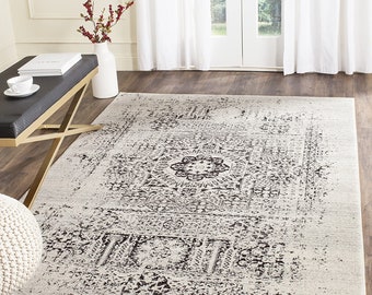 Ivory Oriental Rug Etsy
