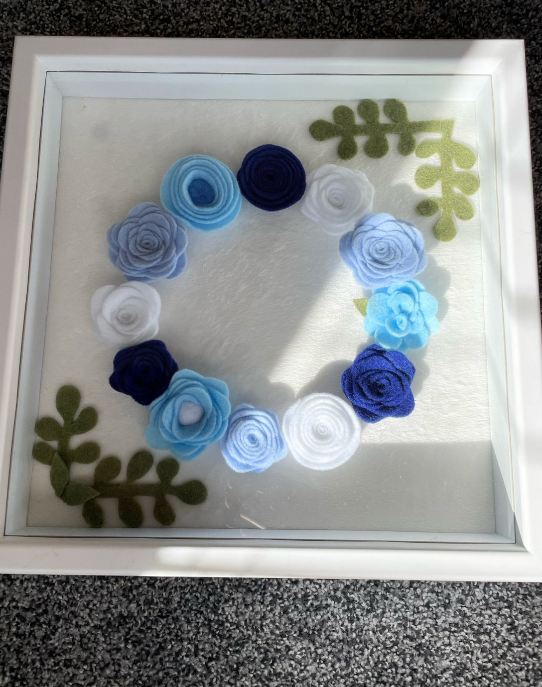 Nursery Wall Art // Shadow Box // Nursery Decor // Nursery Shadow Box