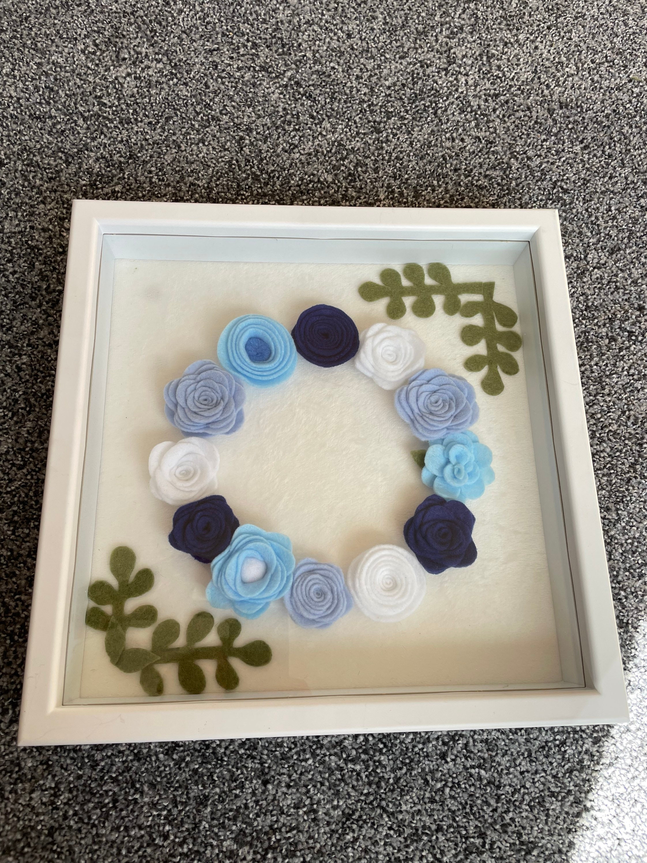 Nursery Wall Art // Shadow Box // Nursery Decor // Nursery Etsy