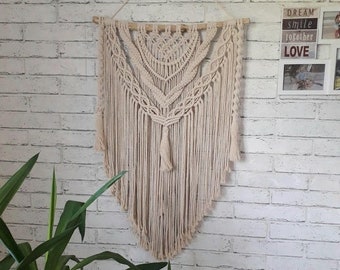 Macrame Pattern | Written PDF with video | Beginner Digital Macrame Wall Hanging Pattern | Instant download