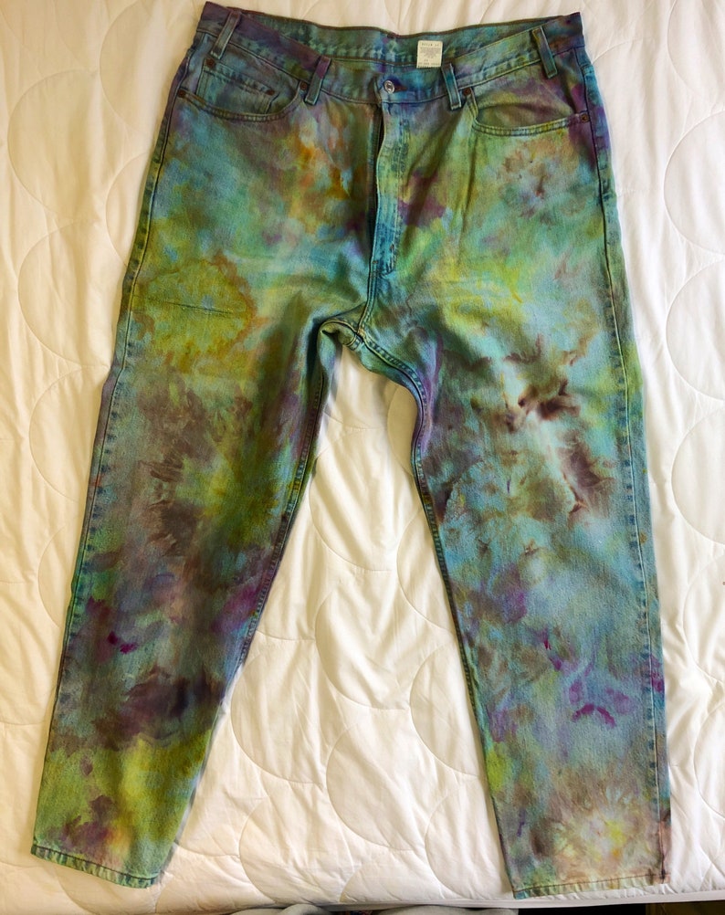 Ice Dyed Levi\u2019s 550s