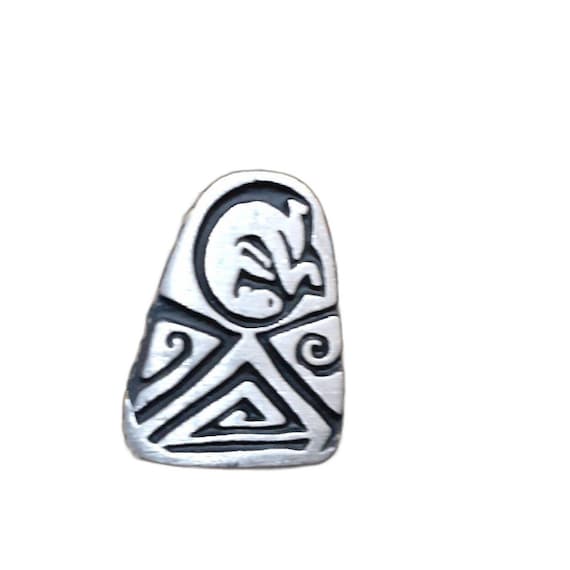 Urban Fetishes Pewter Inner Child Petroglyph Pin