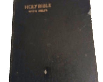 Holy Bible With Helps Revised Standard Version RSV Thomas Nelson & Sons 1952
