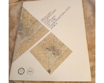 Geology Hydrology History of the Washington D.C. Area 1989 AGI Moore Jackson