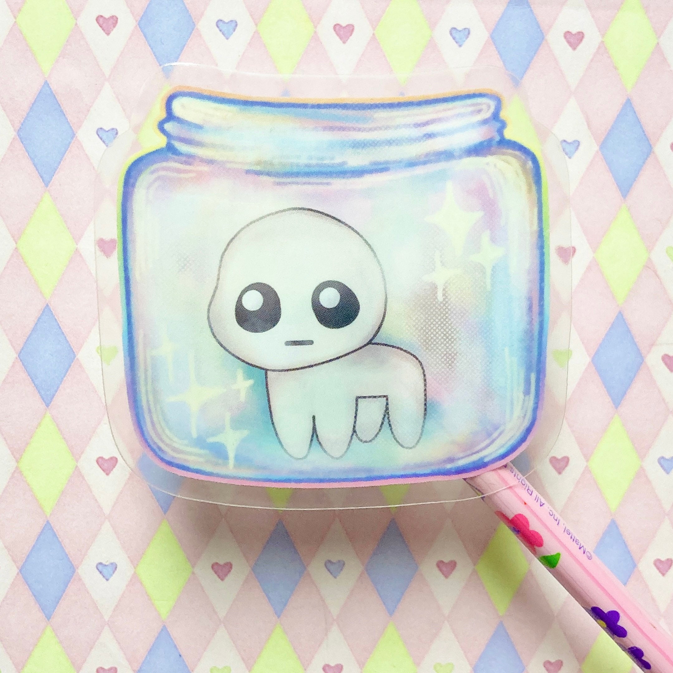 Tbh Autism Creature Meme Jar Transparent Sticker 3 