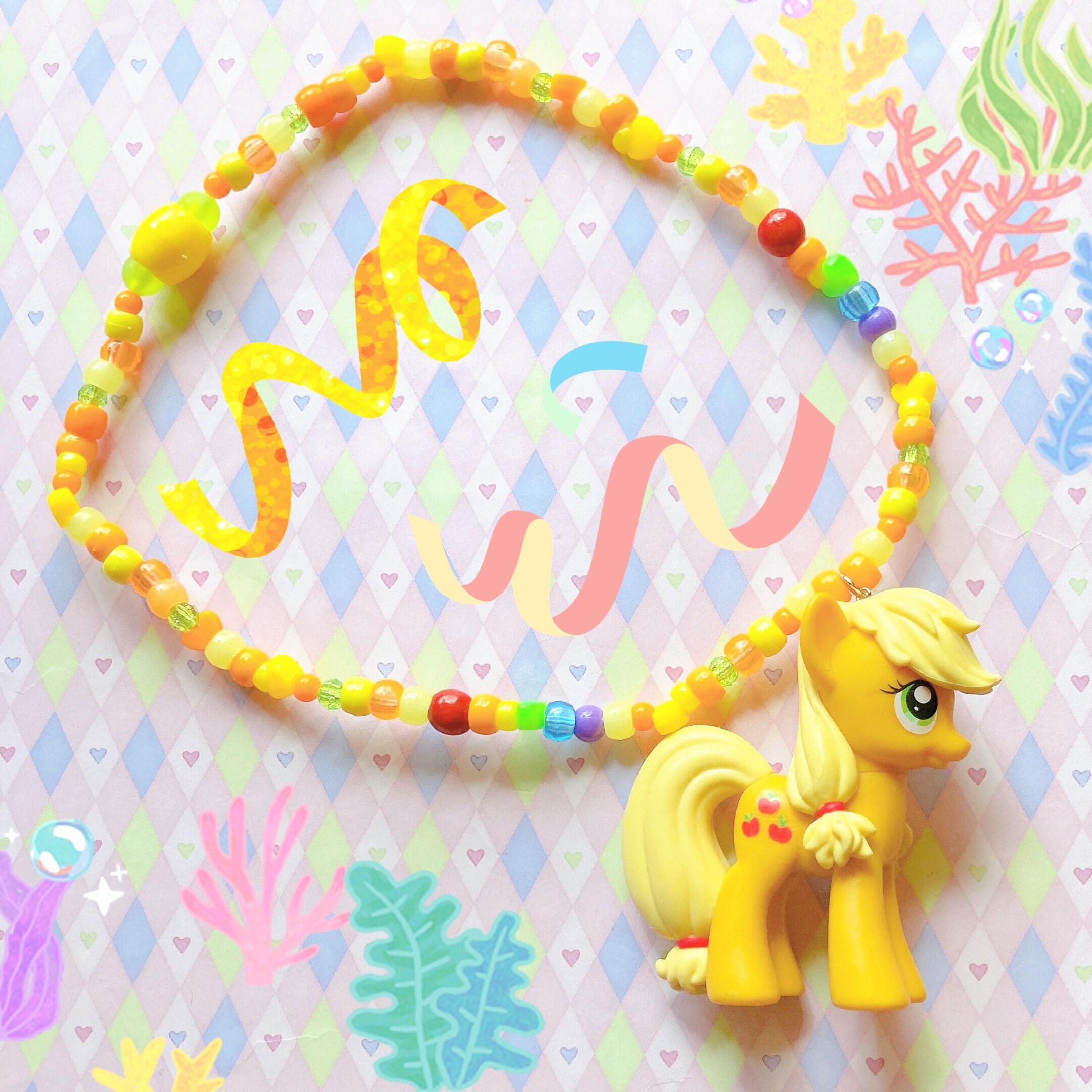 Little Pony Charms - kandi beads - 10 pcs