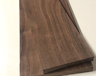 American Walnut Boards,  Superior Grade, Planed All Round, 21mm Thick, Walnut Timber