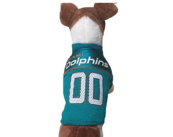dolphins dog jersey