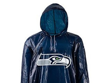 Seattle Seahawks Unisex Disposable Poncho