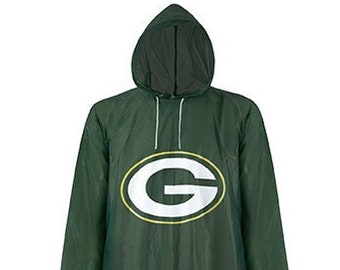 Green Bay Packers Unisex Disposable Poncho