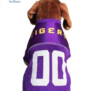 Louisiana State LSU Tigers Licensed Pet Jersey 