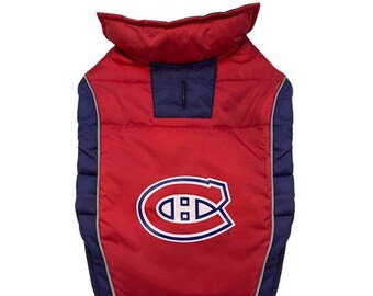 Montreal Canadiens Game Day Dog/Cat Puffer Vest