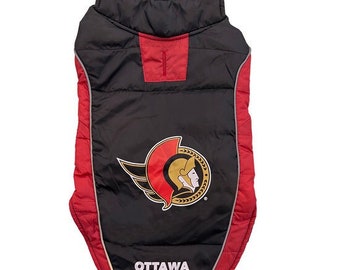 Ottawa Senators Game Day Dog/Cat Puffer Vest