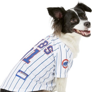 Chicago Cubs Jersey, Cubs Dog Jersey, Baseball Dog Jersey - Tails