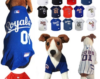 Pets First MLB Chicago Cubs Mesh Jersey for Dogs and Cats