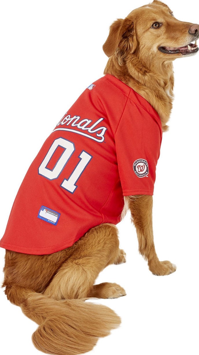 Pets First MLB Washington Nationals Tee Shirt for Dogs & Cats