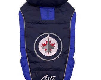 Winnipeg Jets Game Day Dog/Cat Puffer Vest