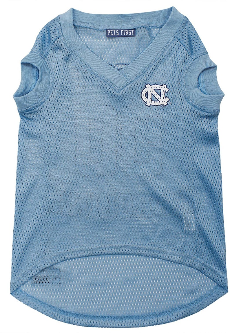 North Carolina Tar Heels licensed pet jersey image 2