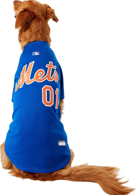 New York Mets Pet Pink Jersey - Large