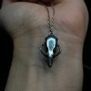 Rat Skull Necklace - Sterling silver 950