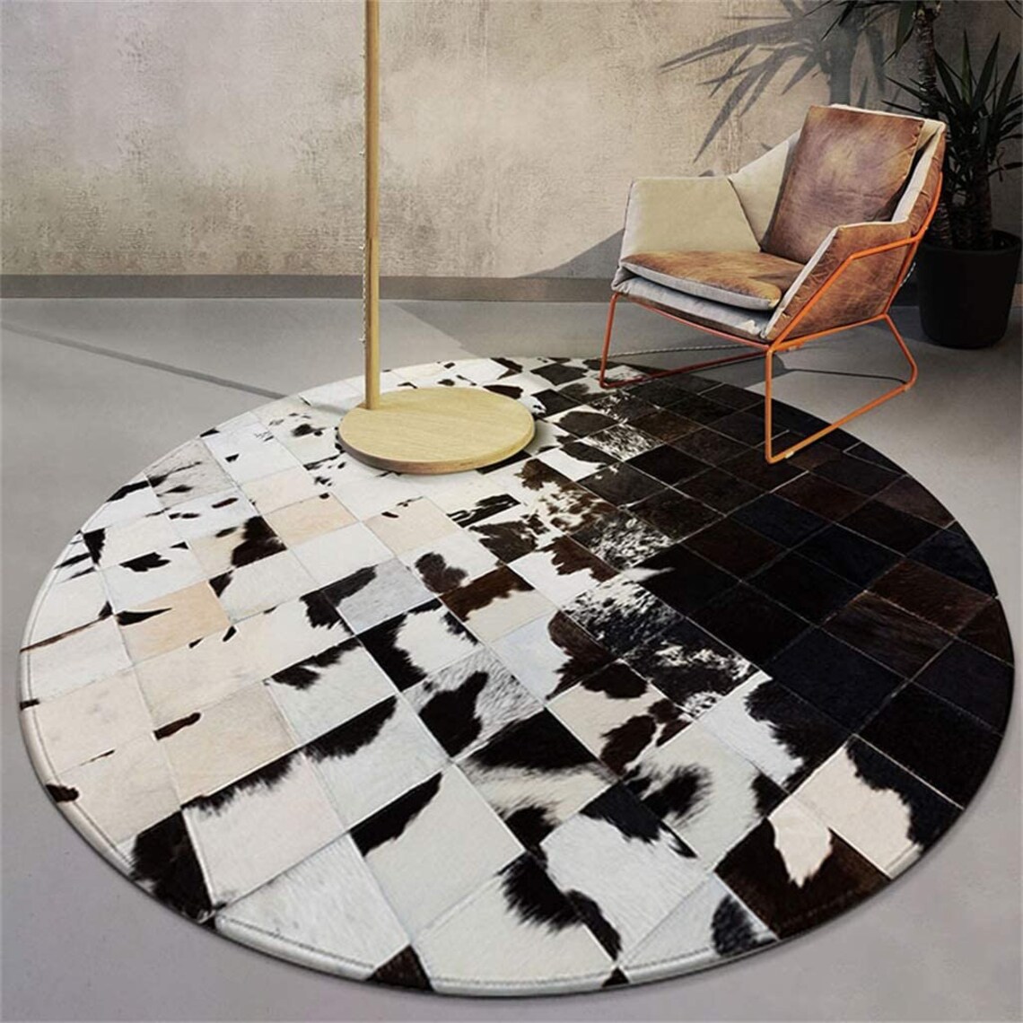 HANDMADE 100 Natural COWHIDE RUG Patchwork Cowhide Area Rug Etsy