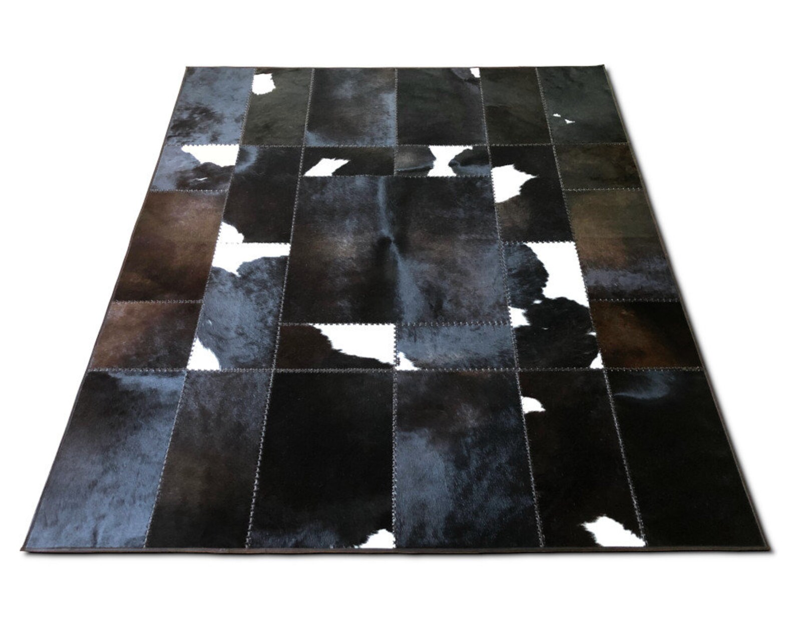 HANDMADE 100 Natural COWHIDE RUG Patchwork Cowhide Area Rug Etsy