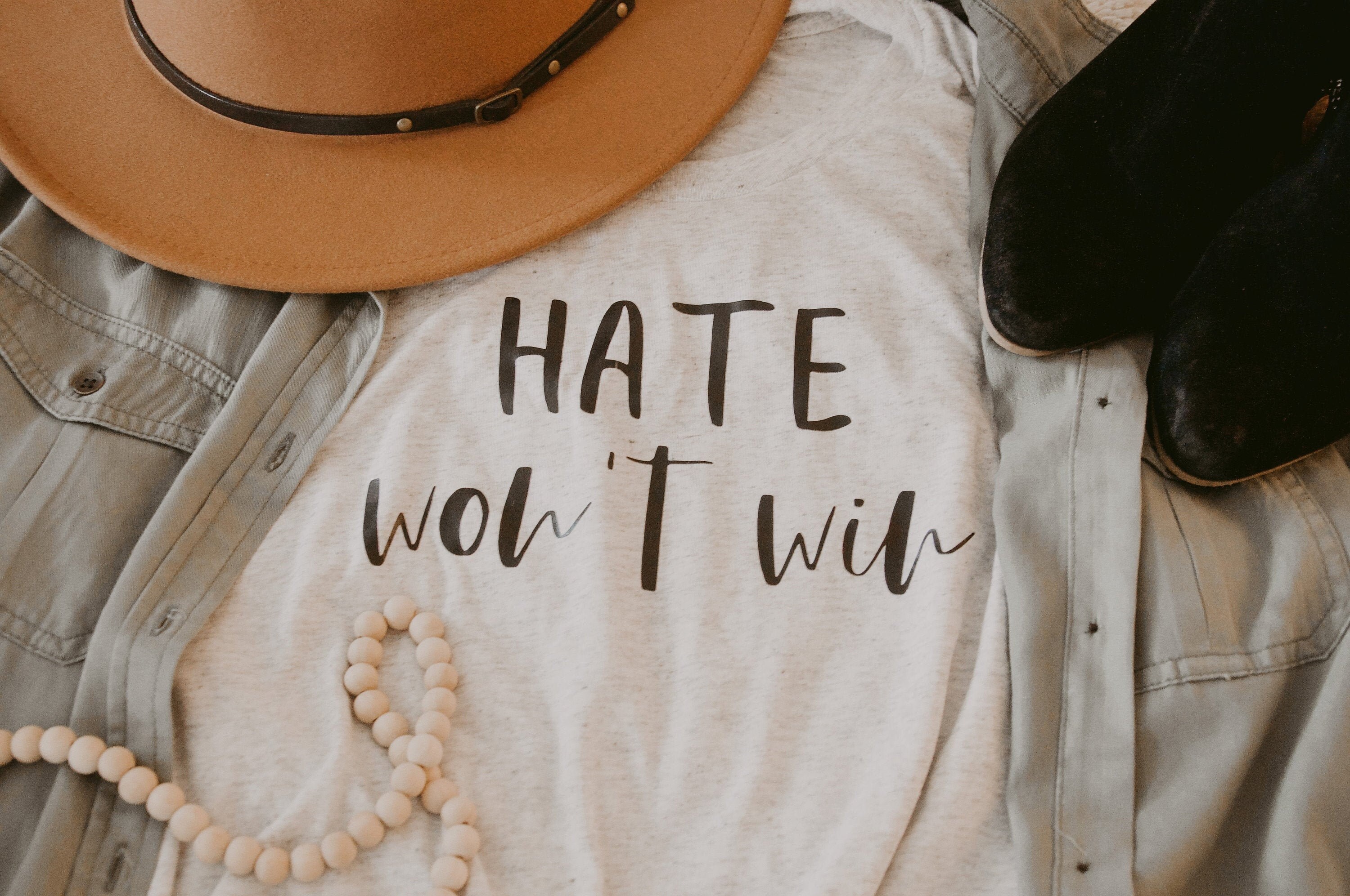 Hate Won't Win T-shirt - Etsy