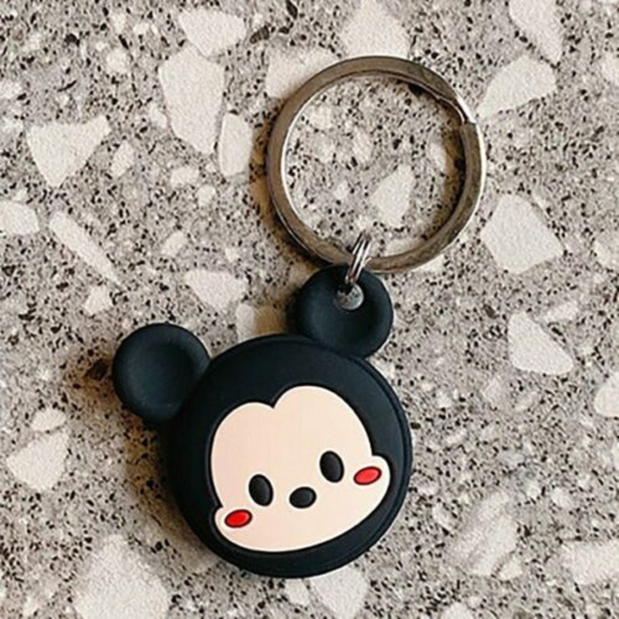 Cute Soft Silicone AirTag Protective Case With Keyring for Apple Air Tag  Cover - Etsy