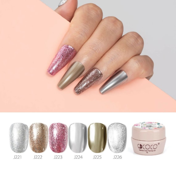 Metallic shellac clearance nail polish