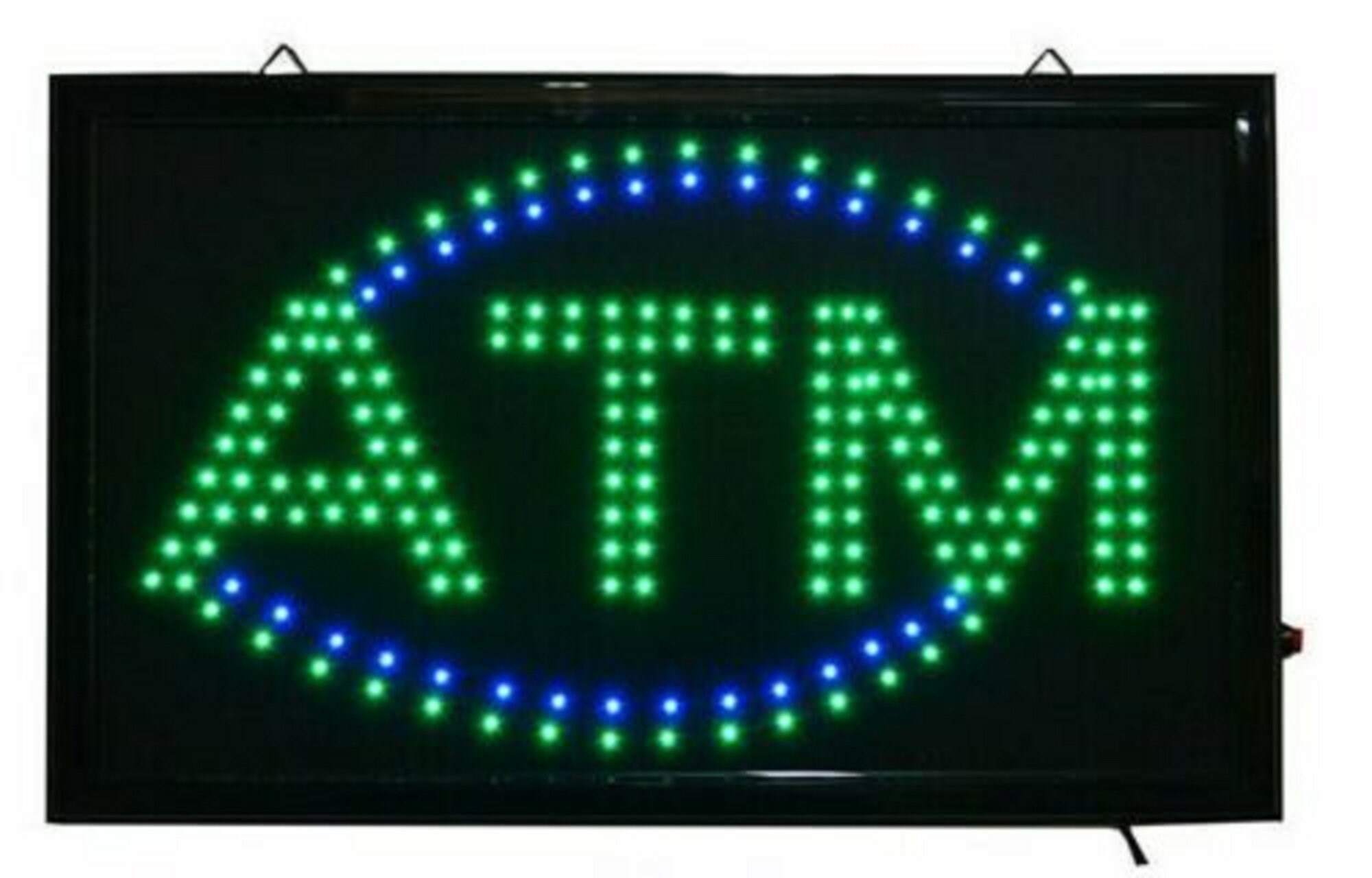 LARGE Bright LED Neon Light ATM Sign Business Animated Motion Etsy