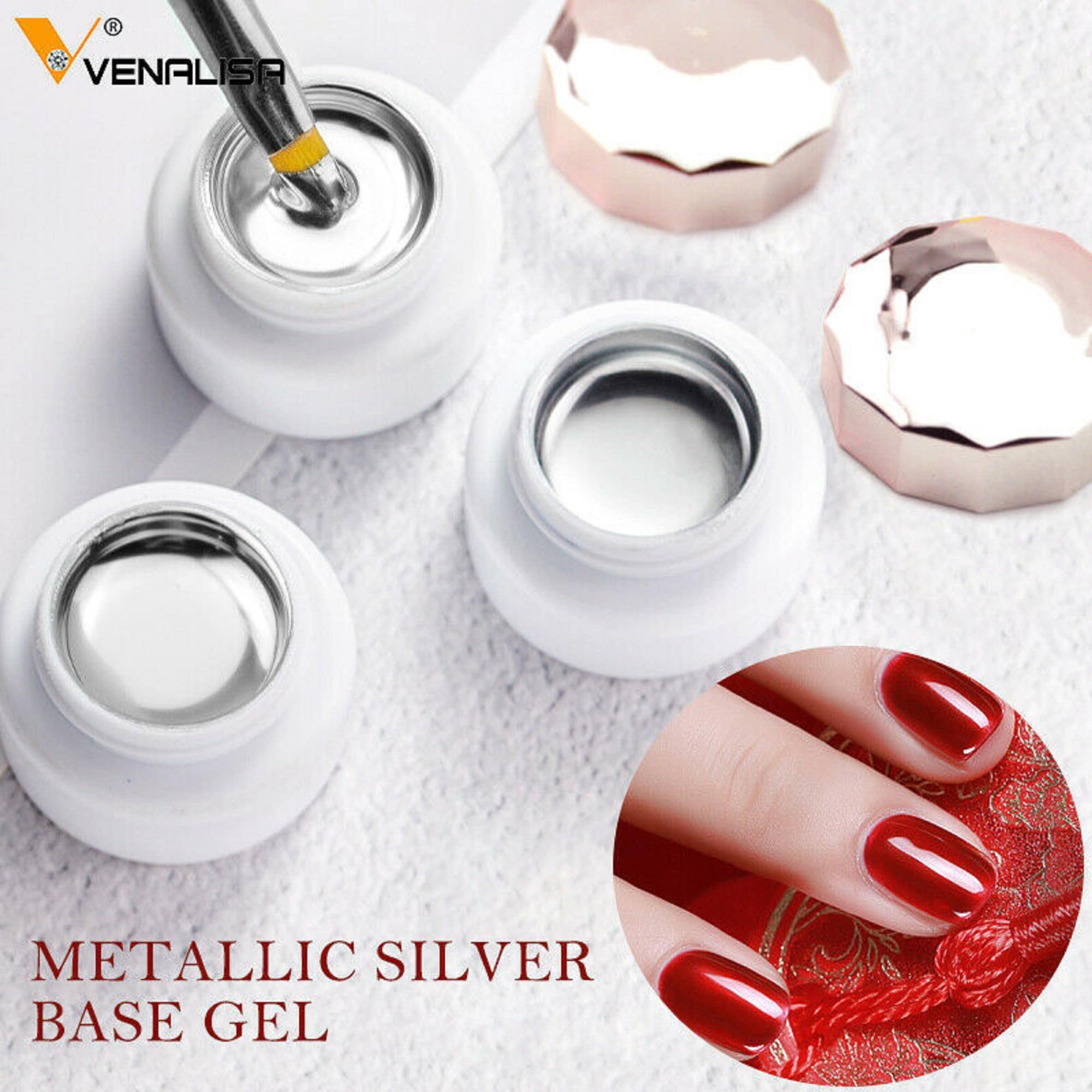 New-chrome NAIL Powder PIGMENT Color Mirrored Chrome Extacly Like