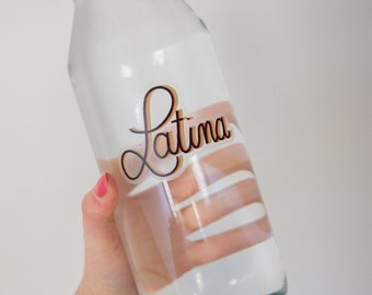 Clear LATINA sticker 3''