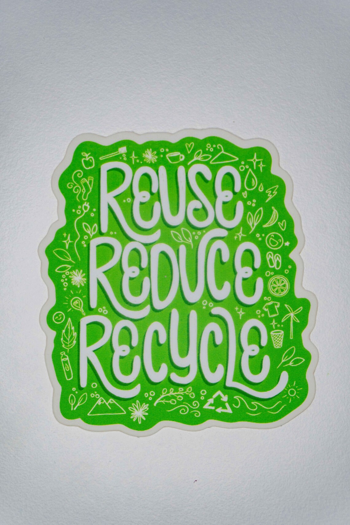 You Reduce Sticker Reduce, Reuse, Recycle - Sustainability and Recycling Sticker - Etsy