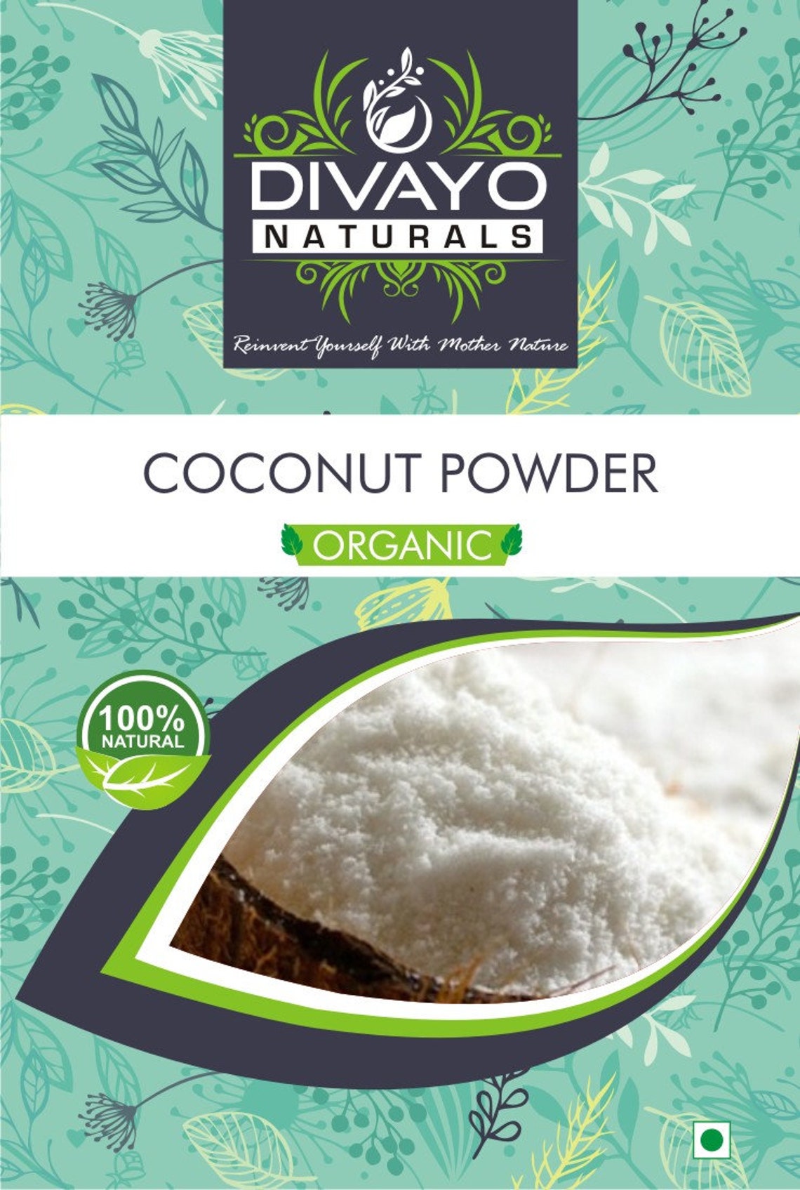 Coconut Powder 100 organic 10Gm To 1kg Etsy