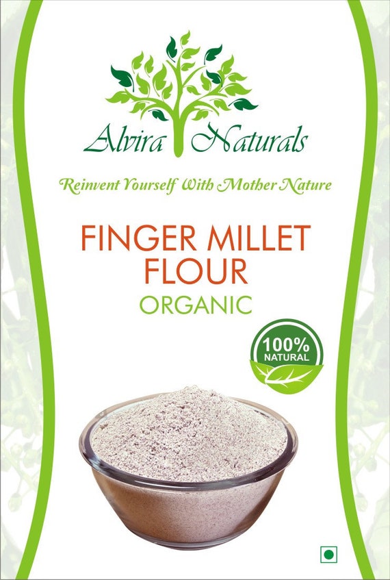 Finger Millet Flour 100 organic Free Worldwide Shipping 100Gm Etsy