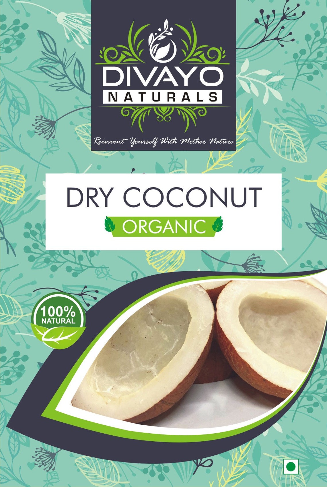 Dry Coconut 100 organic 100Gm To 1kg Etsy