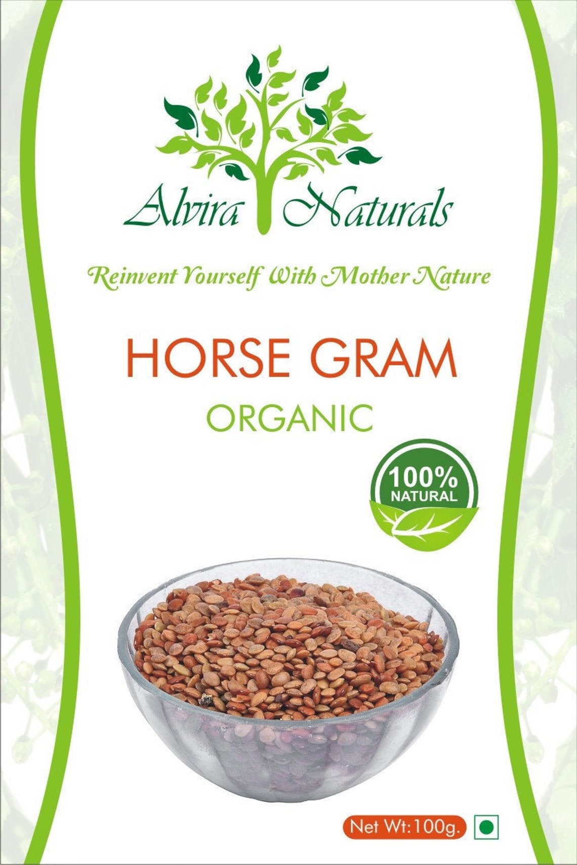 Horse Gram 100 organic Free Worldwide Shipping 100Gm To 1kg Etsy